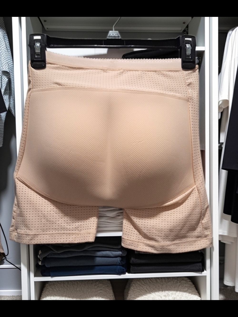 Beige Women's  Butt Enhanced Panty Girdle Size SMALL